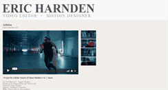Desktop Screenshot of ericharnden.com